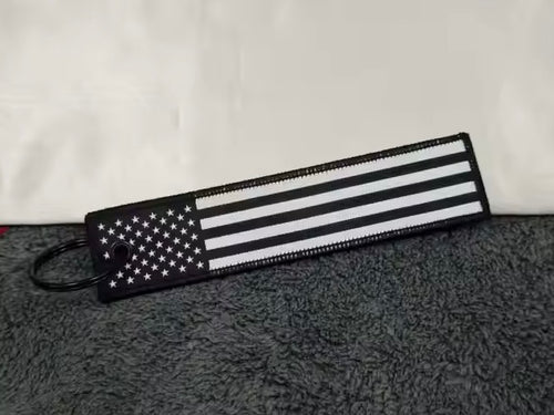 RPM Embroidered Key Tag